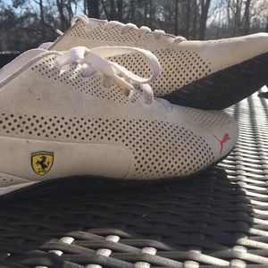 Ferrari x Puma Italy White Sneakers